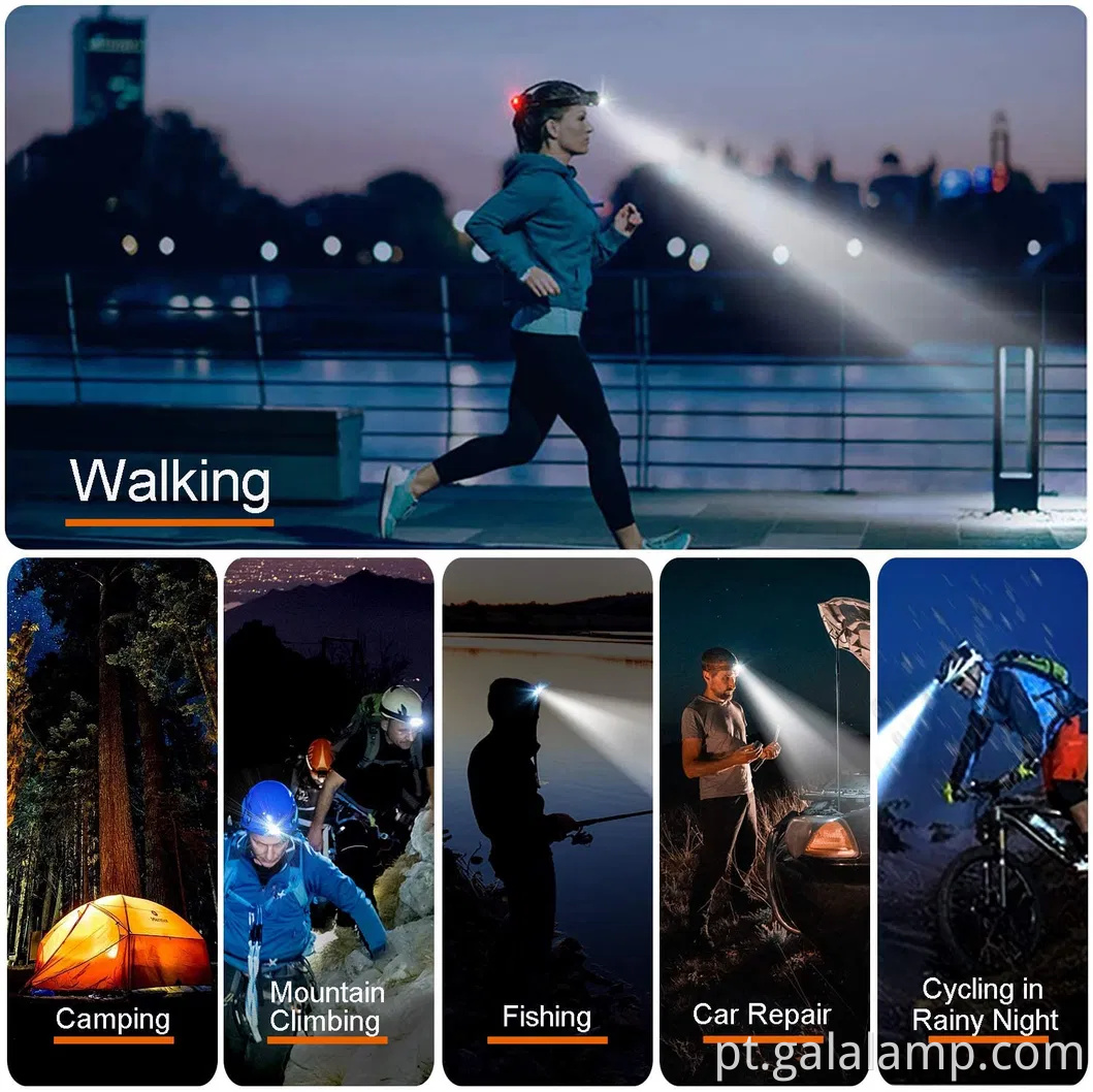 T6 Ultra-Bright Recargível Led lanterna de acampamento para aventuras ao ar livre